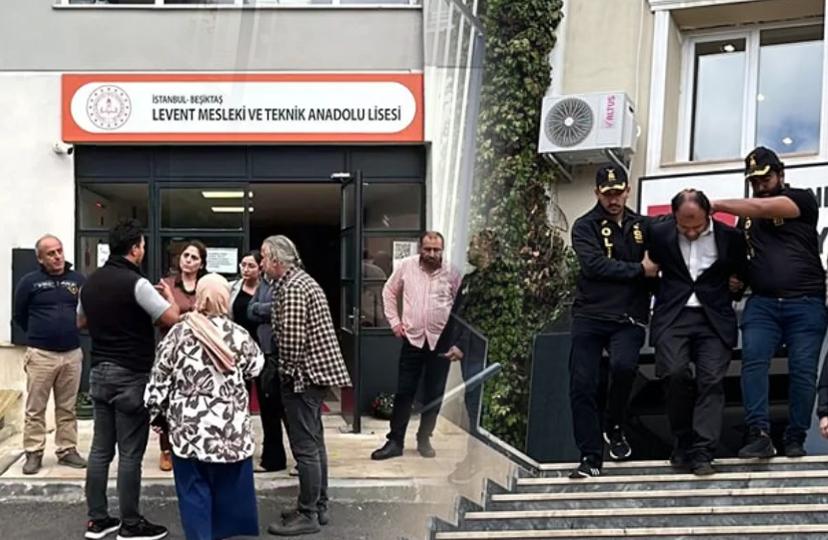 Lisede silahla ateş eden öğretmen tutuklandı