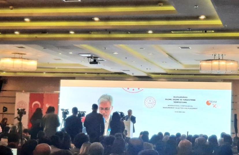 “Uluslararası Ölçme, Seçme ve Yerleştirme Sempozyumu” Ankara’da başladı