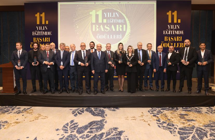 Yılın Eğitimde Başarı Ödülleri sahiplerini buldu