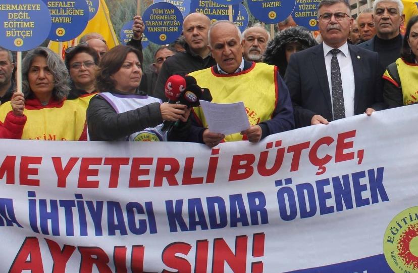 Bakanlık önünde ‘bütçe’ protestosu: MEB’in önceliği yine dini eğitim