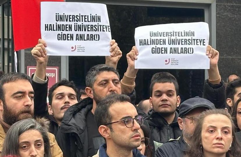 Göztepe Kampüsü’nde barınma eylemi