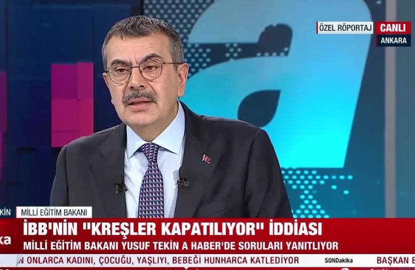 Yusuf Tekin’den ‘kreş’ açıklaması: Belediyeler anaokulu ya da ana sınıfı açamaz