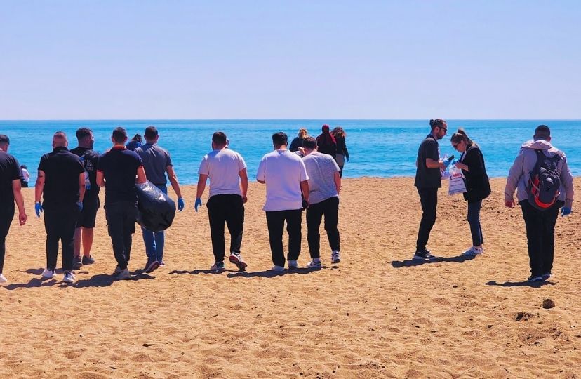 Antalya Belek Üniversitesi’nden Anlamlı Temizlik Hareketi